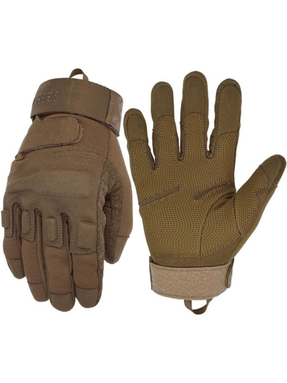 Tactical Touchscreen Gloves for Motorcycle, Cycling & Hiking - Impact-Resistant